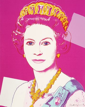 Сериграфия Warhol - Queen Elizabeth II of the United Kingdom 336 by Andy Warhol 