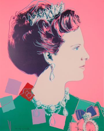 Сериграфия Warhol - Queen Margrethe II of Denmark (FS II.345)