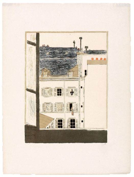 Литография Bonnard - Quelques aspects de la vie de Paris 10