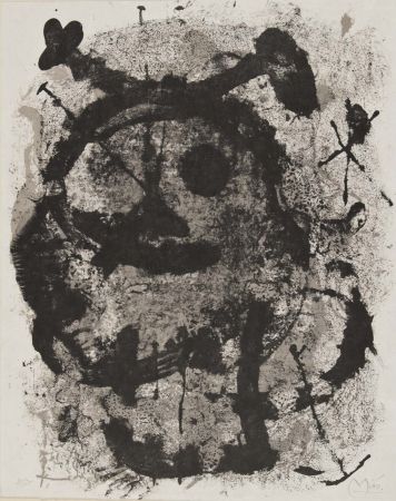 Литография Miró - Quelques fleurs pour des amis