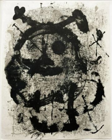 Литография Miró - Quelques Fleurs V