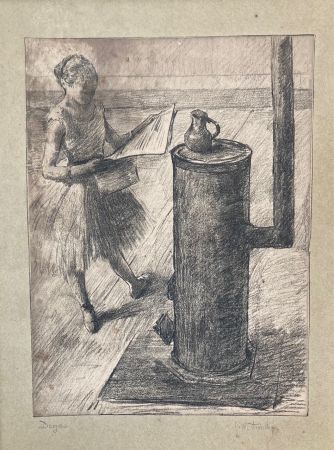 Литография Degas - Quinze lithographies