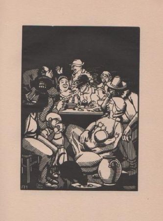 Иллюстрированная Книга Masereel - Quinze Poèmes
