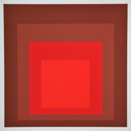 Сериграфия Albers - R-I d-5, 1969