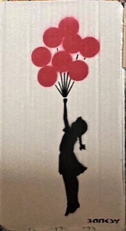 Многоэкземплярное Произведение Banksy - Ragazza con palloncini