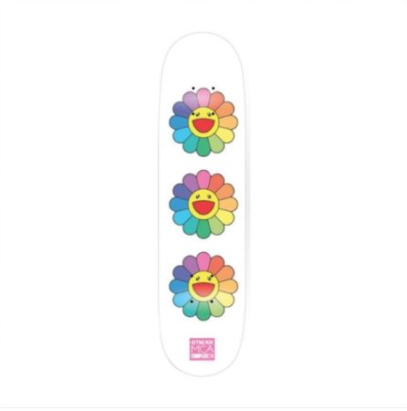 Нет Никаких Технических Murakami - Rainbow Flower Skate Deck