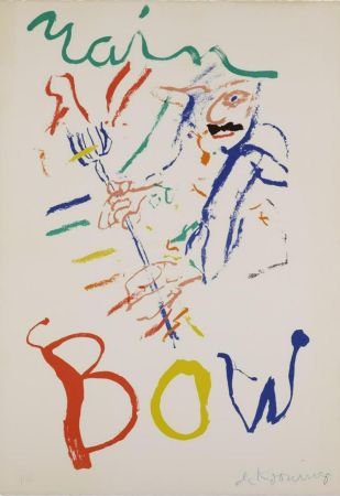 Литография Kooning - Rainbow: Thelonious Monk Devil at the Keyboard