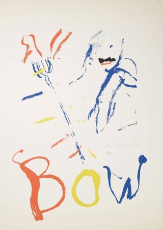 Литография Kooning - Rainbow: Thelonious Monk, Devil at the Keyboard (AP)