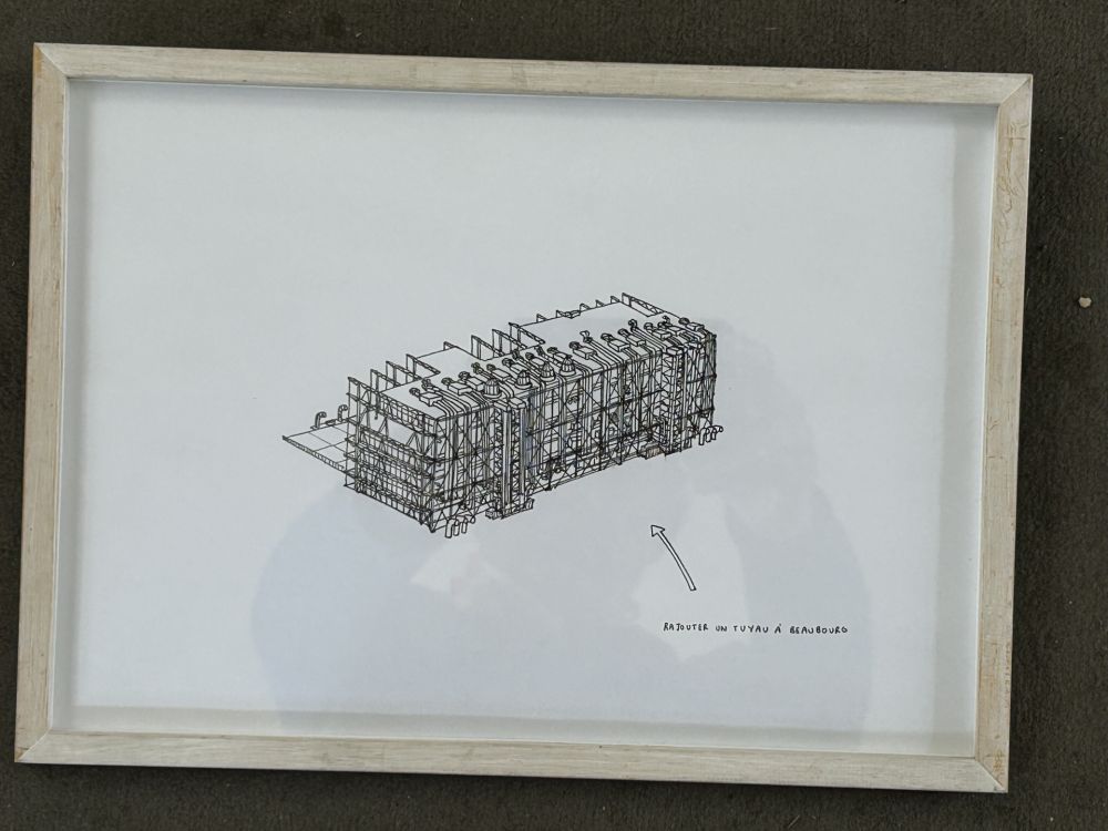 Нет Никаких Технических Berthier - Rajouter un tuyau à Beaubourg