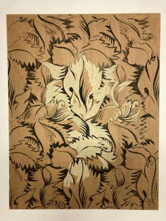 Нет Никаких Технических Dufy - Raoul Dufy (1877-1953). Sans titre. Encre,gouache et aquarelle.