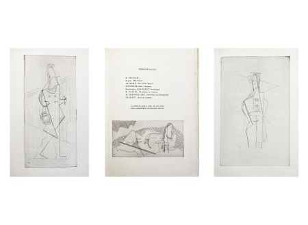 Иллюстрированная Книга Laurens - Raymond Radiguet : LES PÉLICAN. Pièce en deux actes. Illustré d'eaux-fortes par Henri Laurens (1921)