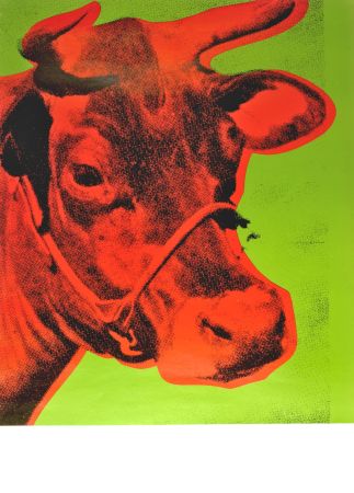 Сериграфия Warhol - Red Cow, c. 1970-1971