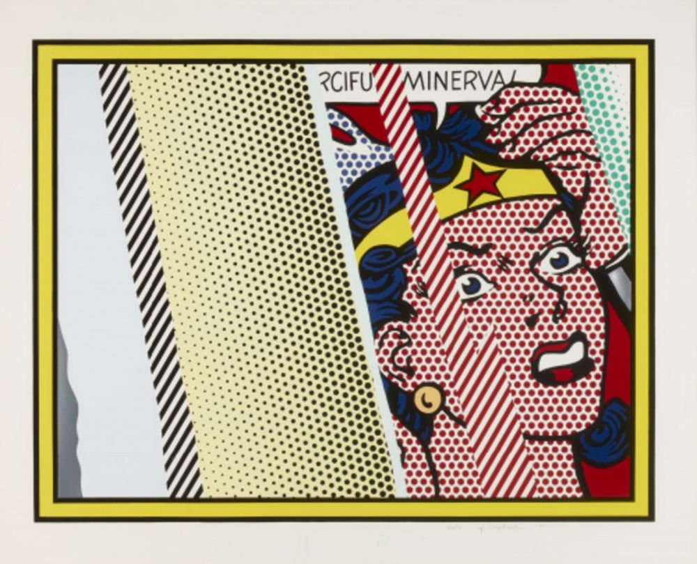 Многоэкземплярное Произведение Lichtenstein - Reflections on Minerva