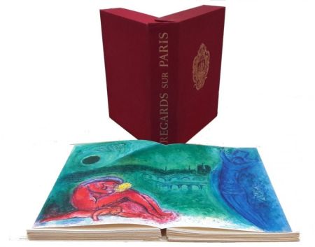 Иллюстрированная Книга Chagall - Regard sur Paris
