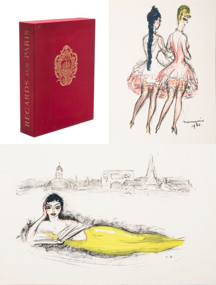 Иллюстрированная Книга Van Dongen - Regards sur Paris