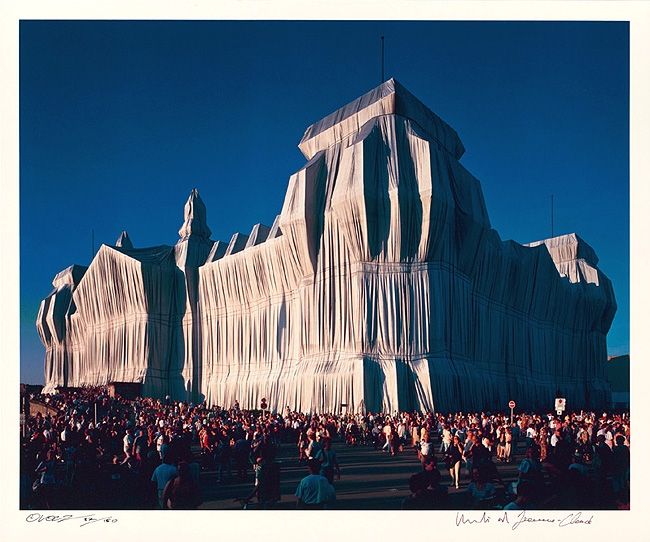 Фотографии Christo - Reichstag Mappe I, 18 Uhr
