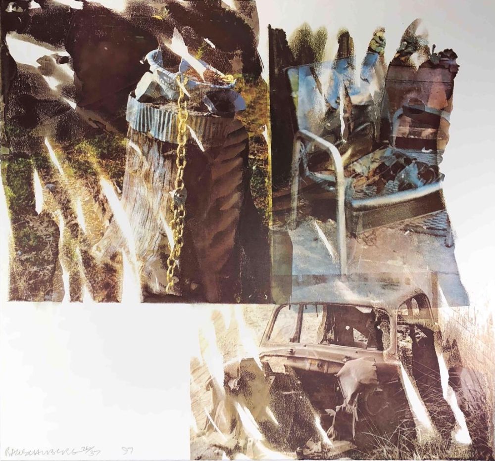 Сериграфия Rauschenberg - Relic (Speculations)