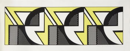 Литография Lichtenstein - Repeated Design
