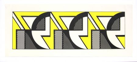 Литография Lichtenstein - Repeated design