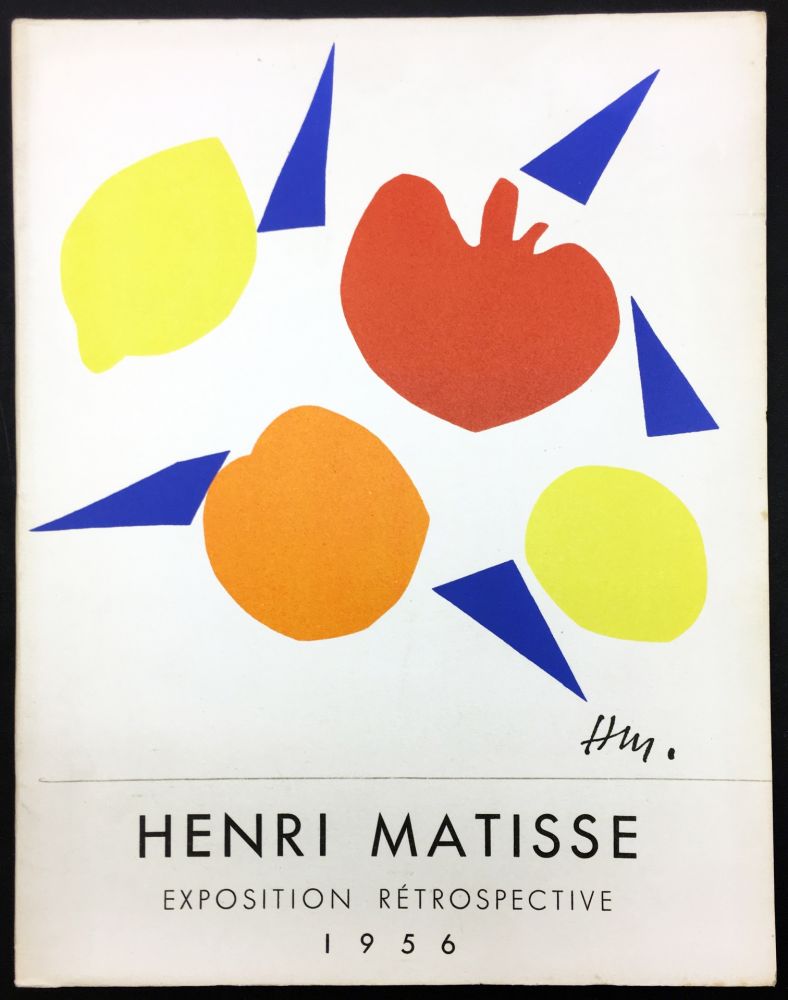 Иллюстрированная Книга Matisse - RETROSPECTIVE MATISSE 28 Juillet - 18 Novembre 1956 (Catalogue).‎