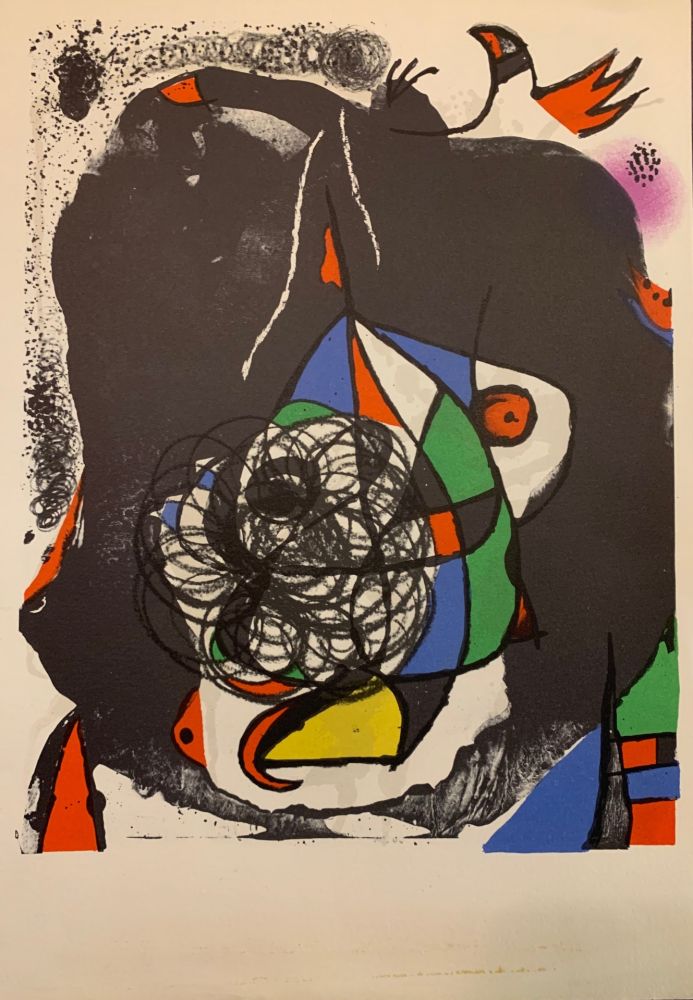 Литография Miró - Revolutions I