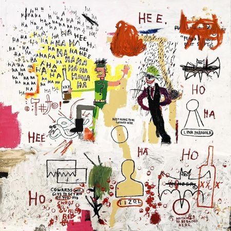 Сериграфия Basquiat - Riddle me this Batman