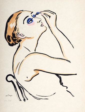 Литография Van Dongen - Rimmel, 1920