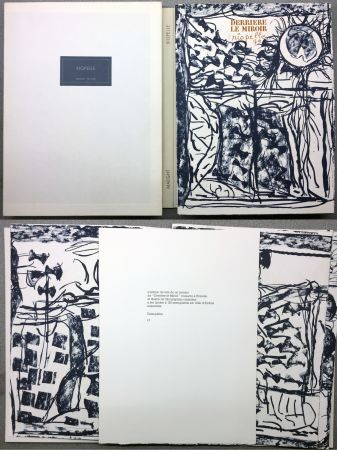Иллюстрированная Книга Riopelle - RIOPELLE. DERRIÈRE LE MIROIR N° 232. Janvier 1979. TIRAGE DE LUXE SUR ARCHES.