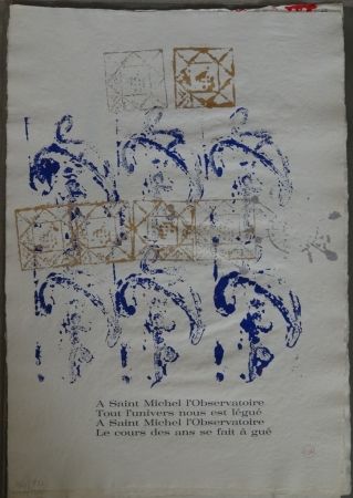 Иллюстрированная Книга Arman - Ritournelle pour Saint Michel l'Observatoire