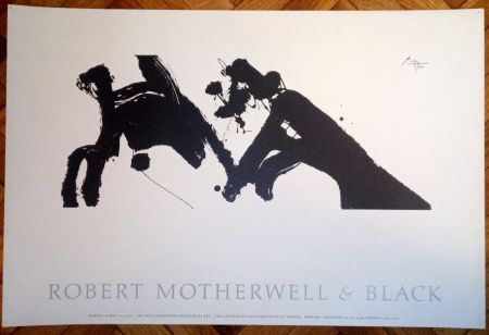 Афиша Motherwell - Robert Motherwell & Black