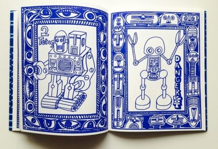 Иллюстрированная Книга Di Rosa - Robots Foumban
