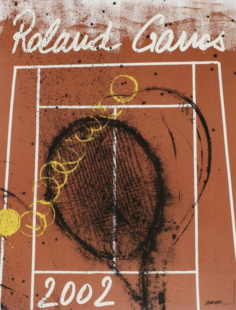 Афиша Arman - Roland-Garros Official Poster