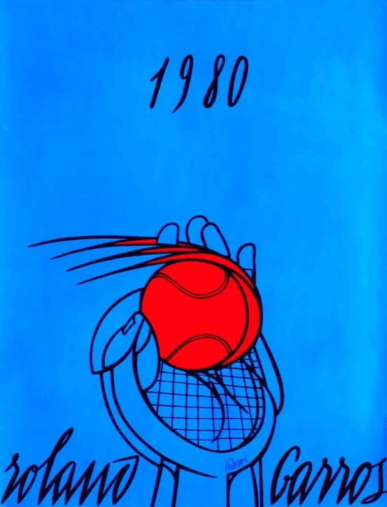 Афиша Adami - Roland-Garros Official Poster