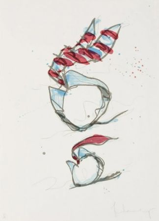 Литография Oldenburg - Rolling Collar and Tie