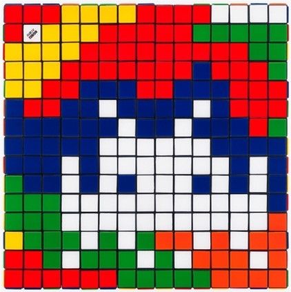 Нет Никаких Технических Invader - Rubik Camouflage