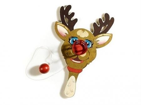 Многоэкземплярное Произведение Koons - Rudolph the Red-Nosed Reindeer, Paddle Ball Game