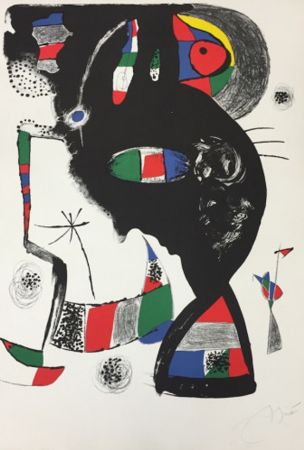Литография Miró - Rue blomet 42