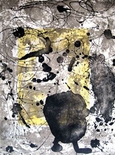 Гравюра Miró - Rupestre 13