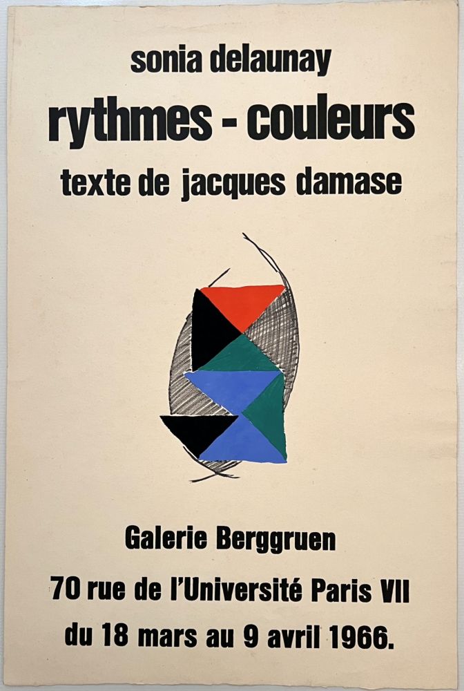 Афиша Delaunay - Rythmes-couleurs