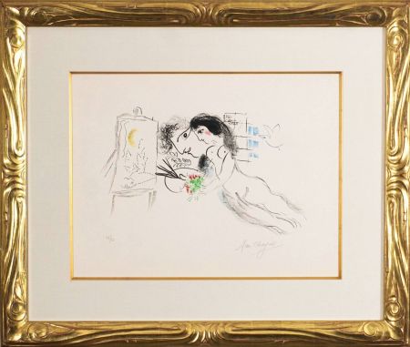 Литография Chagall - Rêve familier (Familiar Dream)