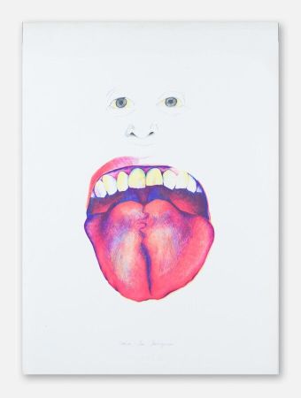 Литография Escobar - Saca la lengua 