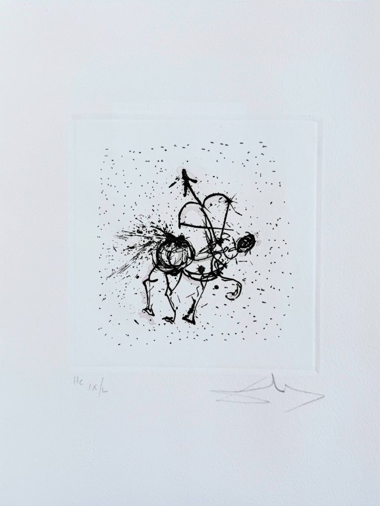 Офорт Dali - Sagittarius