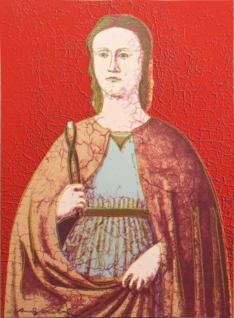 Сериграфия Warhol - Saint Apollonia, II.330