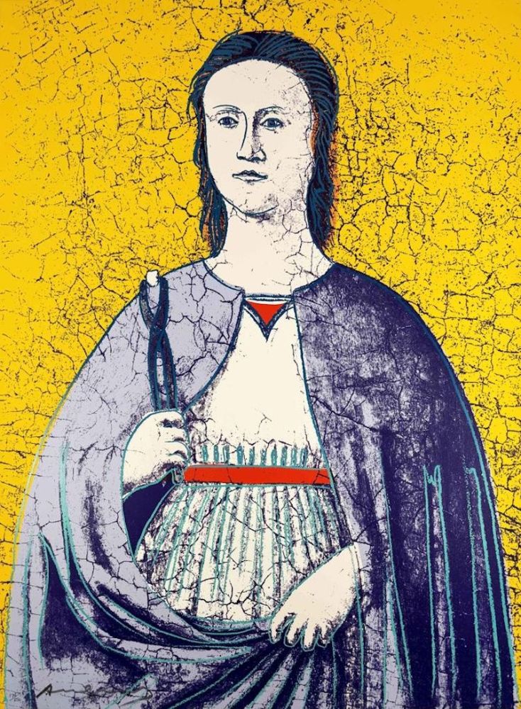 Сериграфия Warhol - Saint Apollonia, II.333