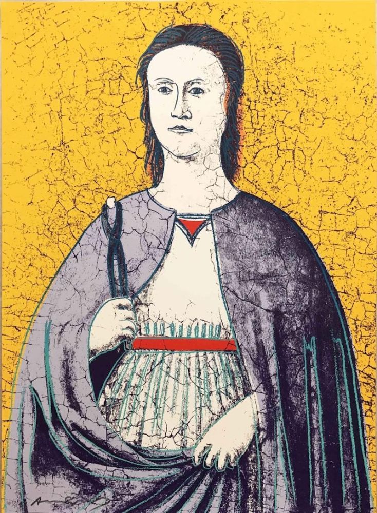 Сериграфия Warhol - Saint Apollonia, II.333