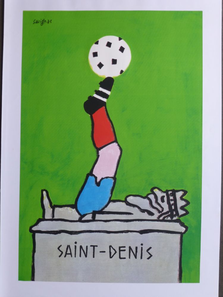 Афиша Savignac - Saint Denis (coupe du monde de football) 1998