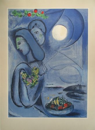 Литография Chagall - Saint Jean Cap Ferrat