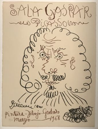 Литография Picasso - Sala Gaspar
