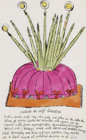 Гашение Warhol - Salade de alf Landon (Wild Raspberries IV.128A)