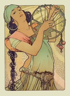 Литография Mucha - Salome